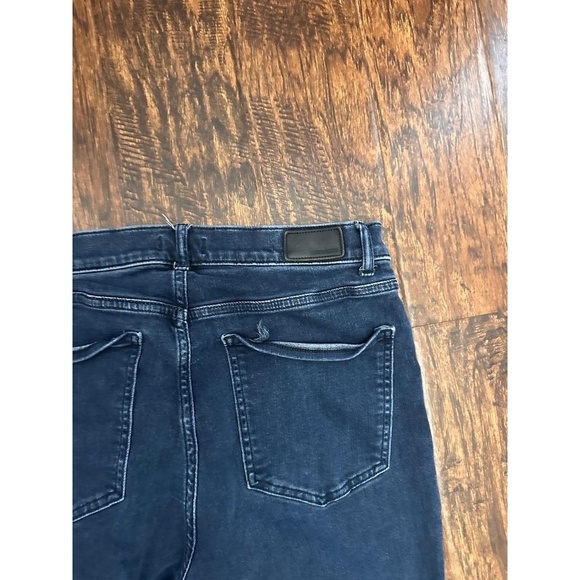 EXPRESS Jeans Womens Size 12R Dark Blue Wash High Rise Bootcut 5-Pocket Classic - Picture 7 of 7